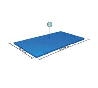 BESTWAY Bâche d'hiver pour piscine 300x201 cm