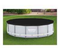 BESTWAY Couverture pour piscine 396 cm et 360 x 120 cm, noir 58292