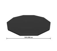 Bestway Bâche Hiver Piscine Tubulaire 305 cm