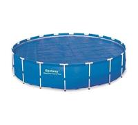 BESTWAY - Bâche solaire - Frame Pool - Diamètre 521cm - 150grs/m2 - Bleu