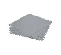 BESTWAY Bestway Lot de 9 tapis de sol - 78 x 78 cm - gris