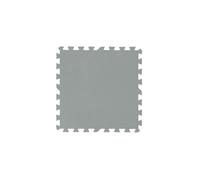 Bestway Tapis de sol pour piscine Flowclear Lot de 9 50 x 50 cm Gris 58639