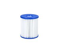 Bestway Cartouches filtrantes Type I pour filtre 58381 - Lot de 2 Blanc