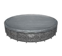 Bestway Couverture de Piscine Ronde Haut de Gamme de 22'-6,71 m