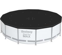 BESTWAY Couverture de piscine 427 cm, noire 58248