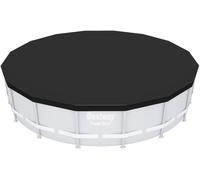 BESTWAY Couverture de piscine 488 cm, noire 58249
