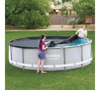 Bestway Couverture Flowclear Ø427 cm - Anthracite