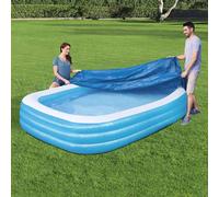 Bestway Couverture piscine Flowclear 305x183x56 cm - Bleu