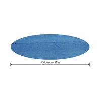 BESTWAY Couverture solaire ronde pour piscine - 3,9 m