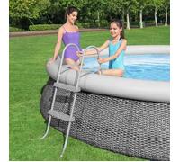 Bestway Échelle de piscine à 2 marches Flowclear 84 cm, escabeau 2 marches, échelle,, échelle de piscine hors sol, échelle 3202668