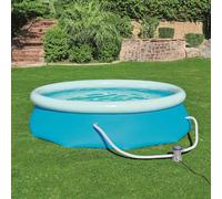 Bestway Ensemble de Piscine Hors Sol Gonflable Jardin Terrasse Multi-taille vida