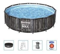 Ensemble de piscine ronde Steel Pro MAX 427x107 cm, piscine, piscine hors-sol, échelle de piscine, piscines, piscines hors-sol