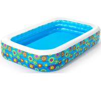 BESTWAY Family Pool Piscine gonflable Happy Flora, 305 x 183 x 56 cm 54121