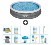 Bestway Fast Set - 366x76 cm - Rotin