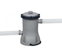 Bestway Fast Set 57313 piscine hors sol Rond 9677 L Gris