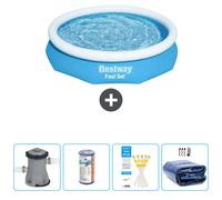 BESTWAY Fast Set CB50 - Piscine Gonflable Ronde - 305x66 cm