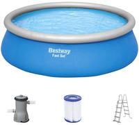 BESTWAY Fast Set Piscine hors sol, 457 x 122 cm, avec pompe 57289