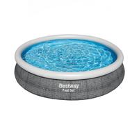 BESTWAY - Piscine autoportante Fast Set - Ronde - D366x76cm