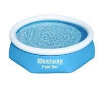 Bestway Piscine hors sol ronde Fast Set 244 x 61 cm Bleu 57448