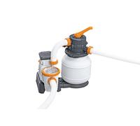 Bestway Flowclear 5.678 L/h Filtre à sable pour piscine amovible avec raccord 32 mm, filetage 38 mm & distributeur de produits chimiques