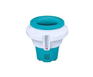Bestway Flotteur Chimique avec Gant de Protection Chemguard™, thermomètre intégré, sécurité Enfant, jusqu'à 7,6cm de Produit distribué