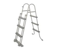 Echelle de sécurité pour piscine BESTWAY - 2 x 3 marches - Hauteur 107 cm