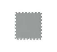 Lot de 9 tapis de sol pour piscine ou spa Bestway 50 x 50 cm - Gris
