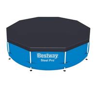 Bestway Bâche de protection pour piscine tubulaire Diamètre 305 cm PVC Bleu 58036