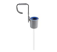 Bestway Flowclear Écumoire Murale | Nettoie Les piscines Hors Sol | Attire Les débris flottants, Taille Unique, Gris