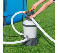 Bestway Flowclear Pompe de filtration à sable, pompe de filtration, pompe à filtre, pompe à filtre pour piscine hors sol, pompes de filtration G