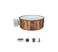 BESTWAY Lay-Z-Spa Helsinki AirJet Spa gonflable rond, 180 x 66 cm, 7 personnes 60025