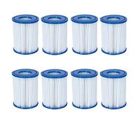 Bestway Lot de 8 cartouches de filtration pour pompes de piscine Intex Bestway/Taille 2.