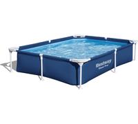 Bestway Piscina Steel Pro™ Rectangulaire 221 x 150 x 43 cm - Sans Pompe à Filtre - Bleue Foncée Scuro - 1 pcs