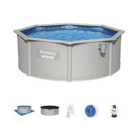 Bestway Piscine Acier Hors Sol Ronde Hydrium 360 x 122 cm