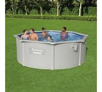 Bestway Piscine encadrée hors sol ronde Hydrium 360x120 cm, piscine, piscine avec filtre,, piscine à cadre 3202680 G