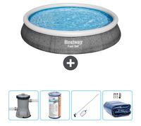 BESTWAY Piscine Fast Set - 396 x 84 cm