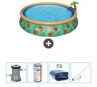 BESTWAY Piscine Fast Set - 457 x 84 cm