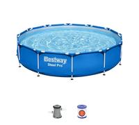 Bestway® Steel Pro Frame Pool 376 x 76 cm | Piscine familiale 56681