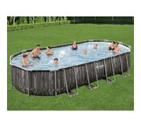 BESTWAY Piscine ovale 732x366x122 cm