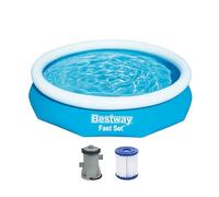 Bestway Piscine ronde Fast Set 305x66 cm Bleu