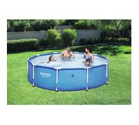 BESTWAY Piscine ronde Steel Pro Frame Pools - 305x305x76 cm - Bleu