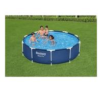 Bestway Piscine Steel Pro 305x76 cm, ensemble de piscine, piscine hors sol,, piscine à cadre, piscine encadrée 3202703 G