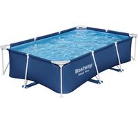 Bestway Piscine Steel Pro™ Rectangulaire 259 x 170 x 61 cm - Sans Pompe à Filtre Pompa- Bleue Foncée - 1 pcs