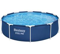 Bestway Piscine Steel Pro™ Ronde Ø 305 x 76 cm - Sans Pompe à FIltre - Bleue Foncée - 1 pcs