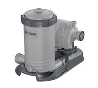 Bestway Pompe de filtration pour piscine 58391 – 9 463 L/h – Filtre à cartouche – Gris