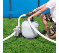 Bestway Pompe de filtration à sable Flowclear 8327 L/h, pompe de filtration, pompe de filtration de spa,, pompe de filtration de piscine hors sol G