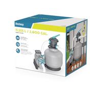 BESTWAY Flowclear Filtre a sable 11,355 m3/h - Pompe 500 W 220-240 V 58486