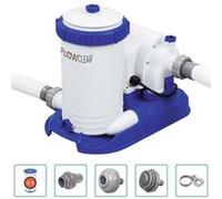 Bestway Pompe de Filtration de Piscine Flowclear Filtre à Sable de Piscine Hors Sol Système de Filtration Pompe de Filtre Système Filtrant 9463 L/h G