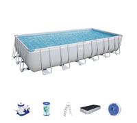Bestway piscine hors sol rectangulaire Power Steel™ 732 x 366 x 132 cm