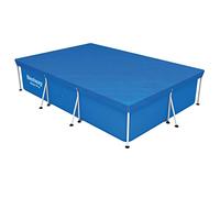 Bestway Bâche pour piscine hors-sol 4 Saisons 58106 Steel Pro rectangulaire 300×201 cm Bleu